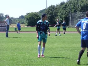 carmelo beim warm machen :o)